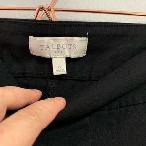 Talbots pants with waist band